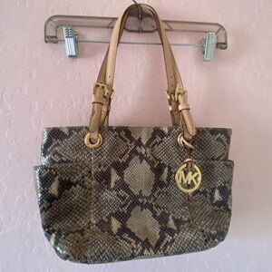 Michael Kors Snakeskin Purse